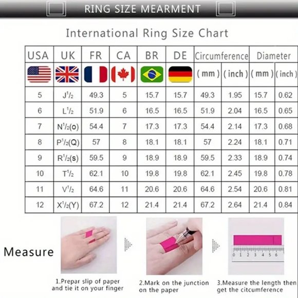 Delicate 2pcs/set Rings Square Cut Shiny Zircon Rings For Women Bridal - Picture 3 of 4